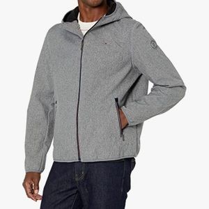 Host Pick!! Tommy Hilfiger Mens Hooded Performance Soft Shell Jacket NWT